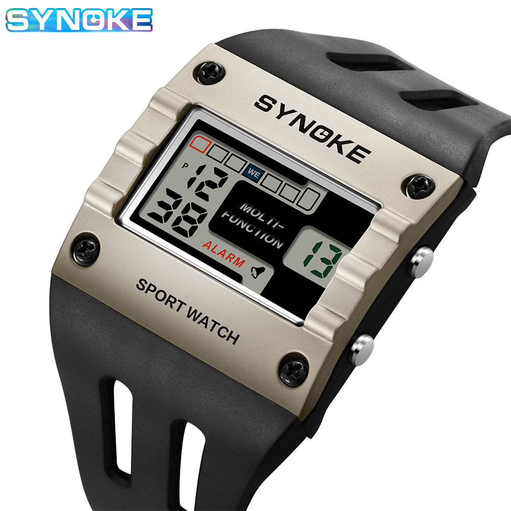 SYNOKE Digital Watch Men Sport - Outdoor Lighting Trends ulasan dan harga
