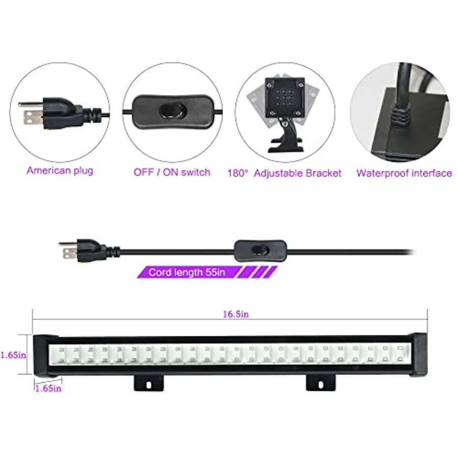 4-Pack LED Light Bar light Bar - Outdoor Lighting Ip65 ulasan dan harga