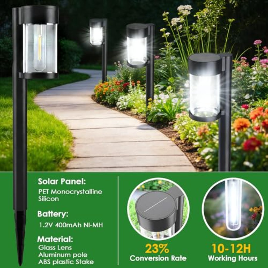 Solar Pathway Lights Outdoor 1 - Solar Path Light ulasan dan harga