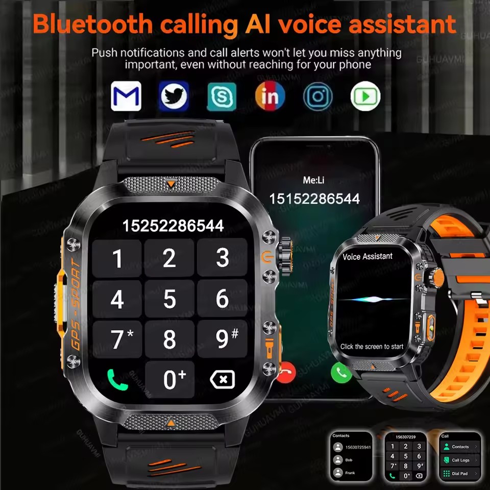 2026 New Military SmartWatches - Outdoor Lighting Perspectives ulasan dan harga