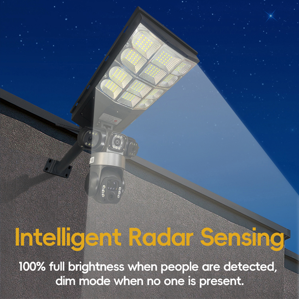 Solar WIFI Street Light HD Cam - Outdoor Lighting Mains Powered ulasan dan harga