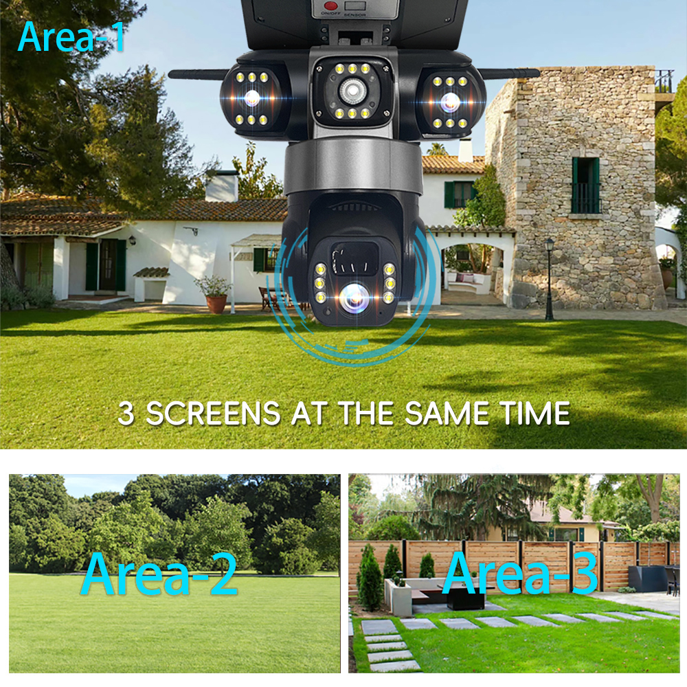 Solar WIFI Street Light HD Cam - Outdoor Lighting Mains Powered ulasan dan harga