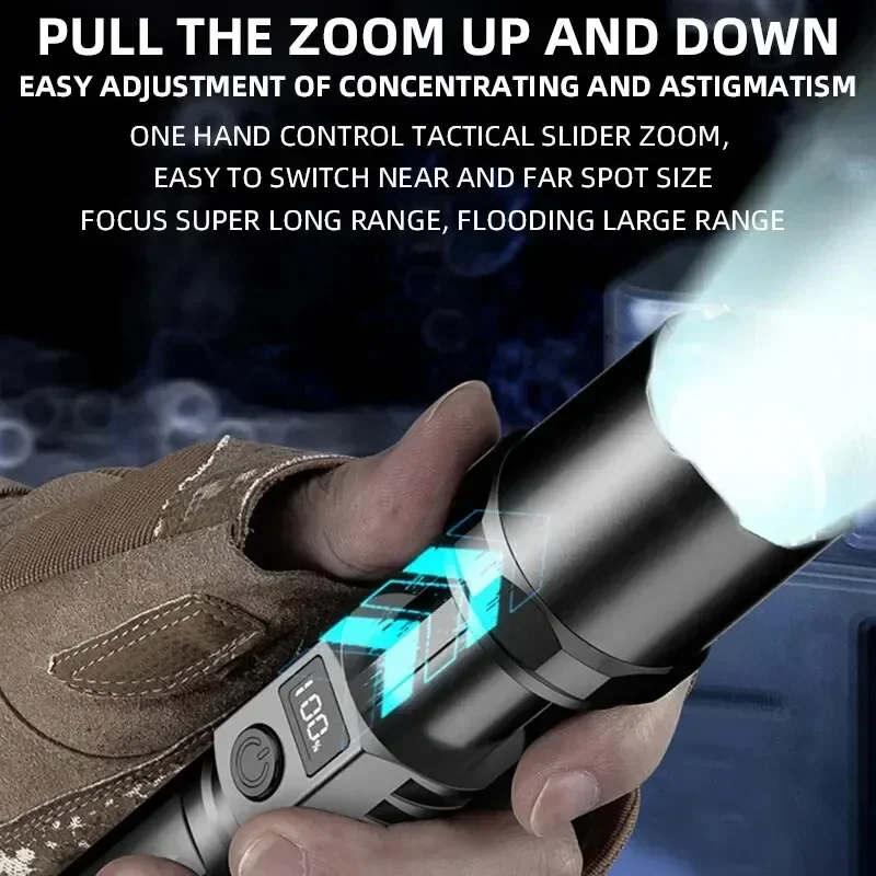 High Power XHP100 Led Flashlig - Zinc Outdoor Lighting ulasan dan harga