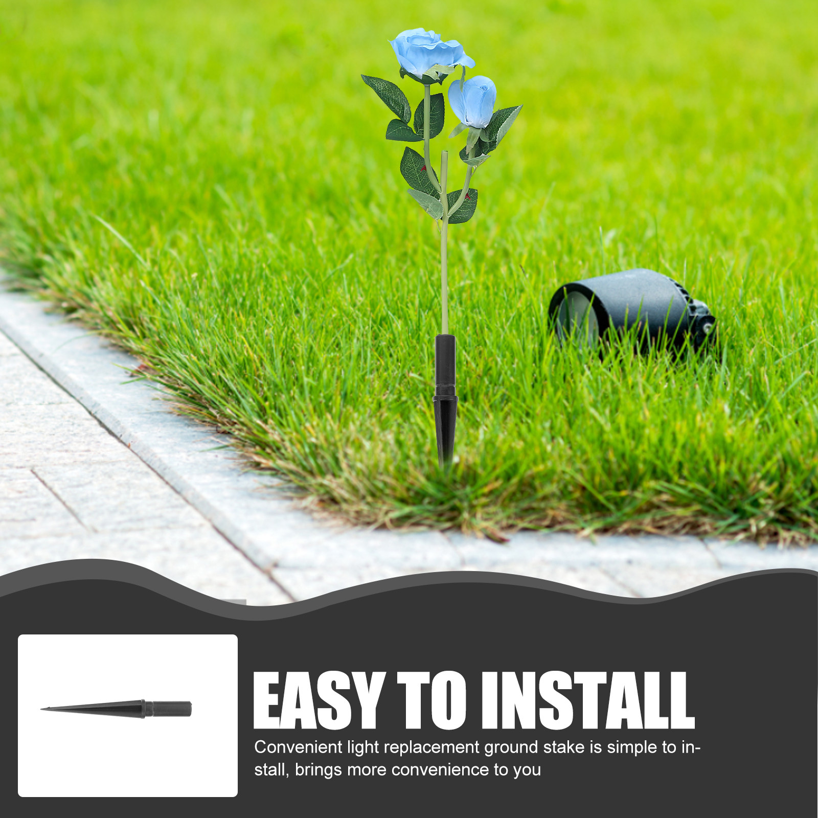 20Pcs Lightweight Yet Strong P - Solar Path Light ulasan dan harga