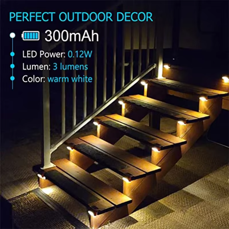 Outdoor Solar Step Lights Warm - Solar Path Light ulasan dan harga