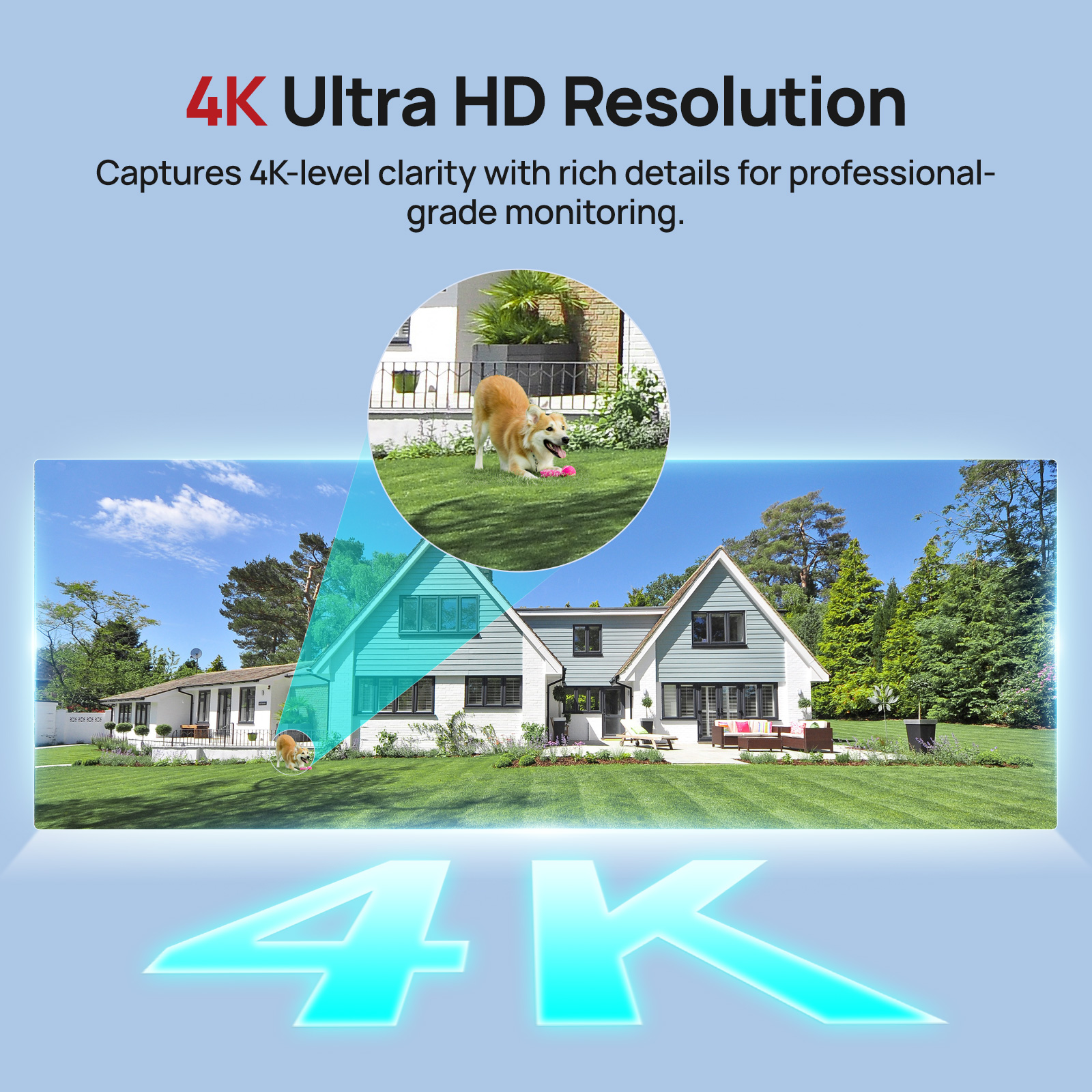 VIKYLIN 8MP 4K Dual Light IP C - Outdoor Lighting Mains Powered ulasan dan harga
