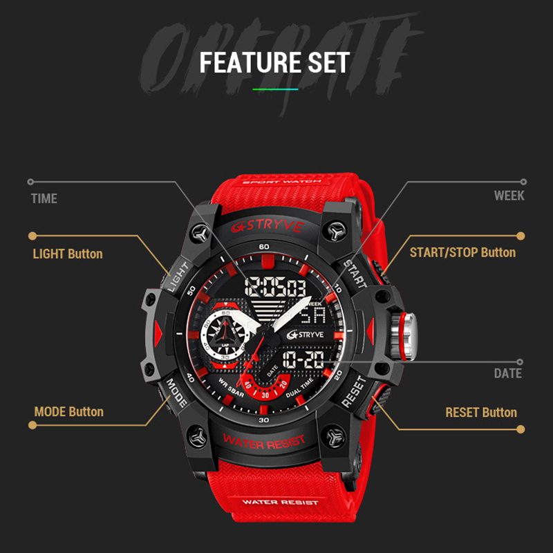 Men's Watch Fashion Trend Outd - Outdoor Lighting Trends ulasan dan harga